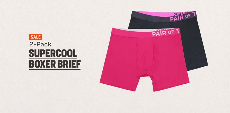 SALE 2-Pack SuperCOOL Boxer Brief