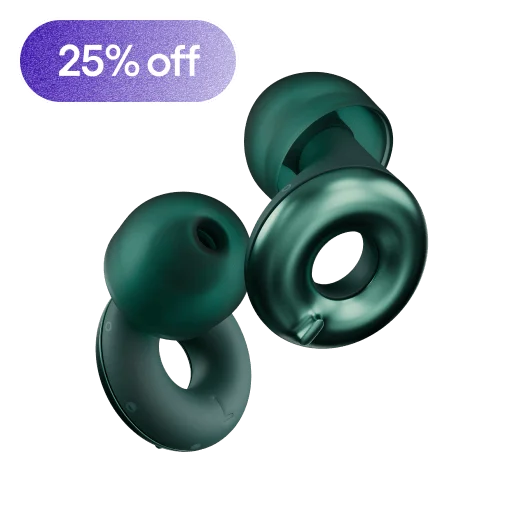 A pair of Loop Switch in color emerald