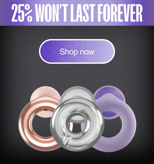 25% won't last forever