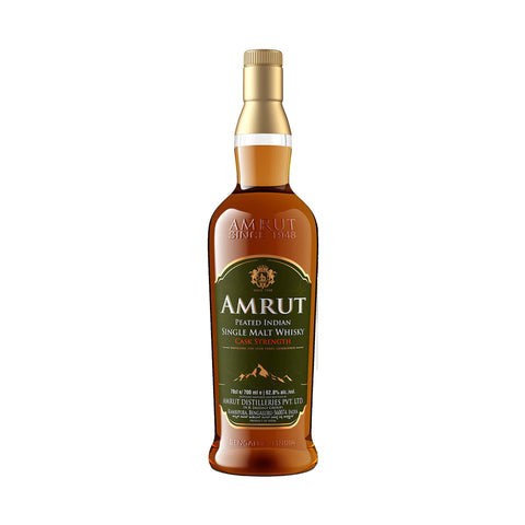 Amrut Peated Cask Strength Indian Single Malt Whiskey