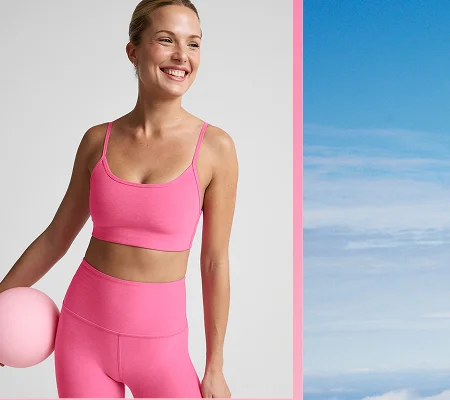 Spacedye™ Forever Bra in Luscious Pink Heather