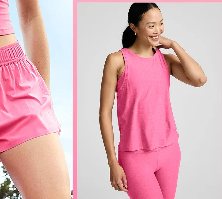 Featherweight Rebalance Tank in Luscious Pink Heather