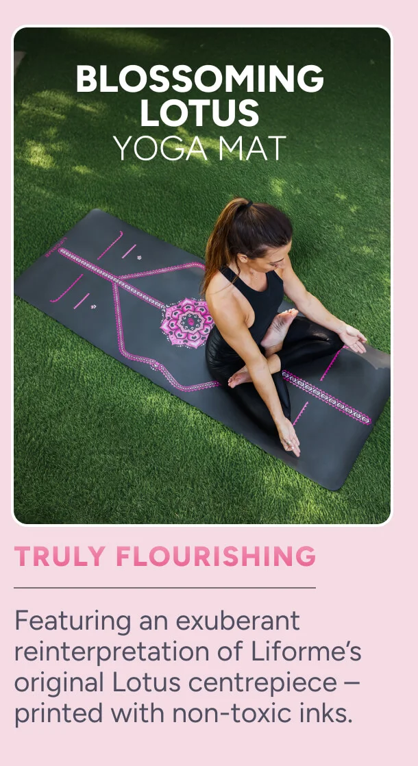 Blossoming Lotus Yoga Mat