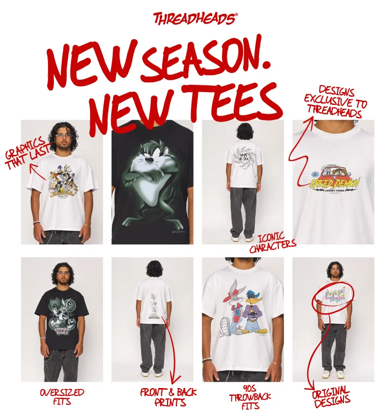 New season. New tees.