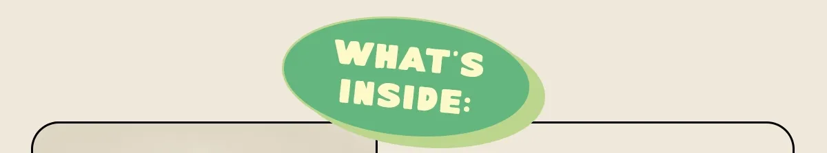 What's inside: