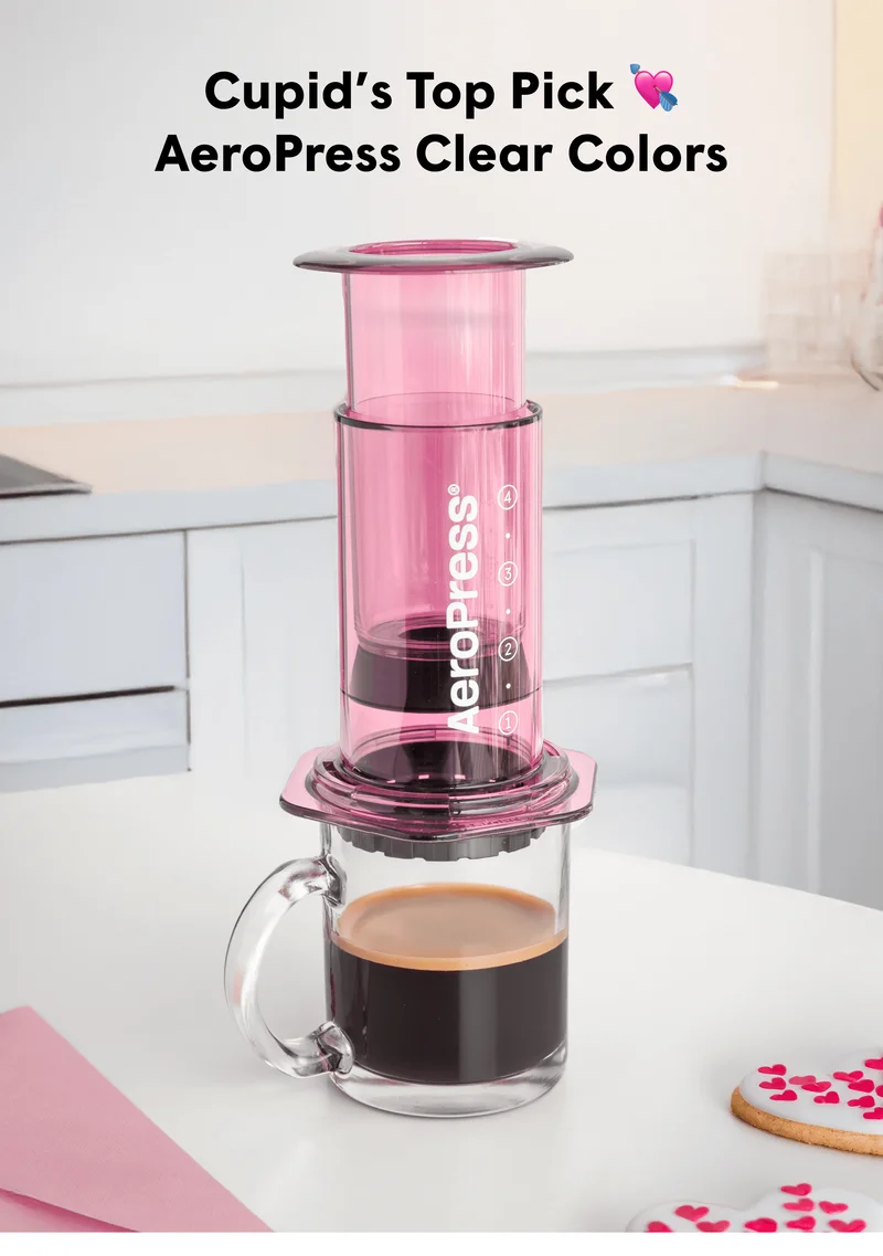 Cupid’s Top Pick 💘 AeroPress Clear Colors