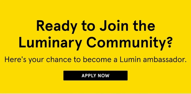Ready to Join the Luminary Community? Apply Now!
