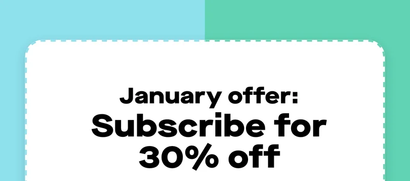 January offer: