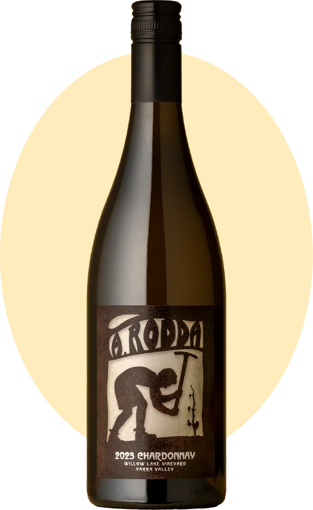 Bottle shot of A Rodda Willowlake Chardonnay