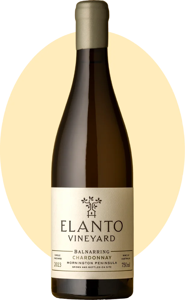 Bottle shot of Elanto Balnarring Chardonnay 2023