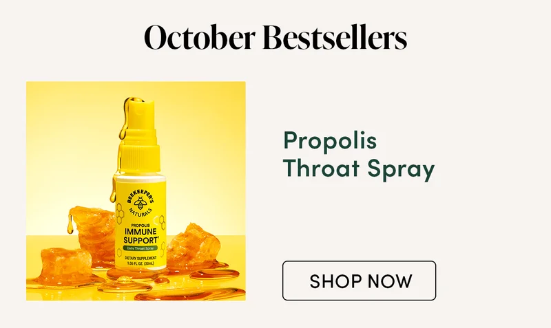 Shop October Best seller: Propolis Throat Spray