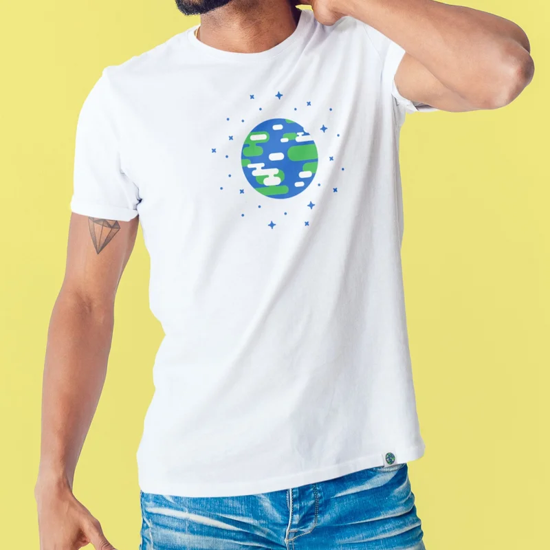 Image of Earth Shirt White