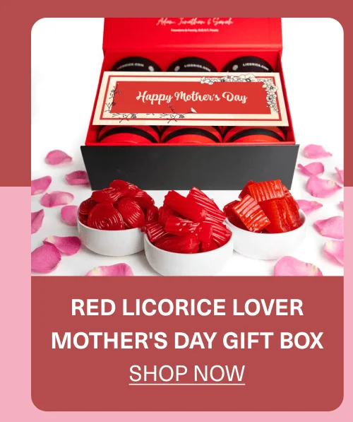 Red Licorice Lover Mother's Day Gift Box