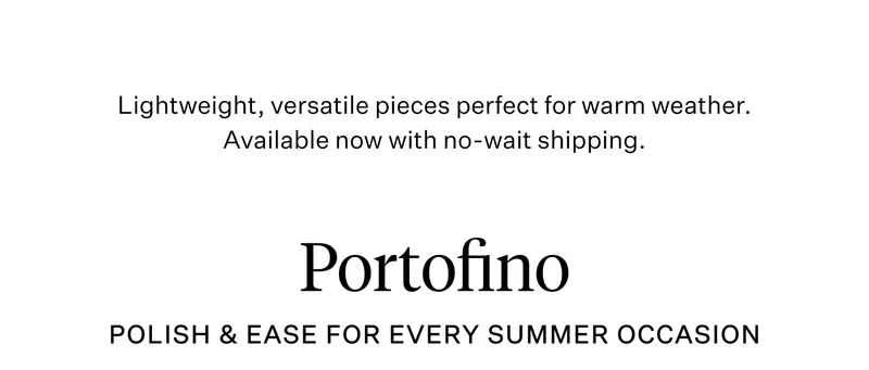 Shop Men's Portofino Collection