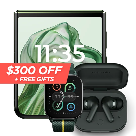 $300 off motorola razr+ 2024 + Free Gifts