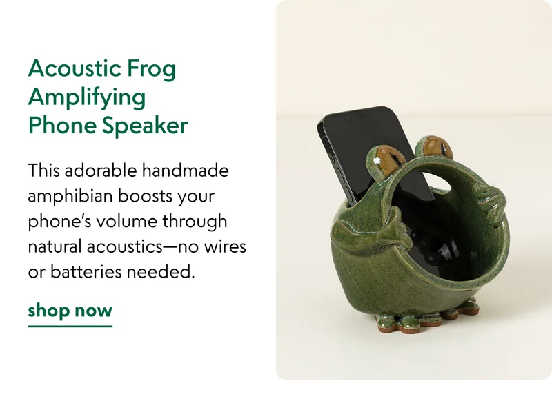acoustic-frog-amplifying-phone-speaker