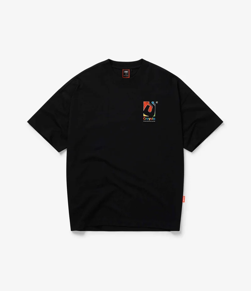 SDMN x Crayola Initial Box T-Shirt