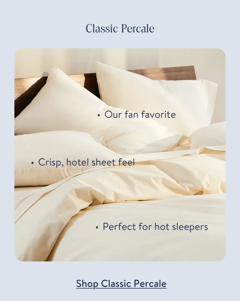 Classic Percale Sheets