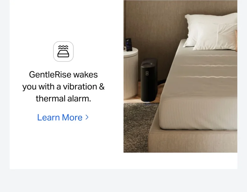 GentleRise wakes you in the morning.
