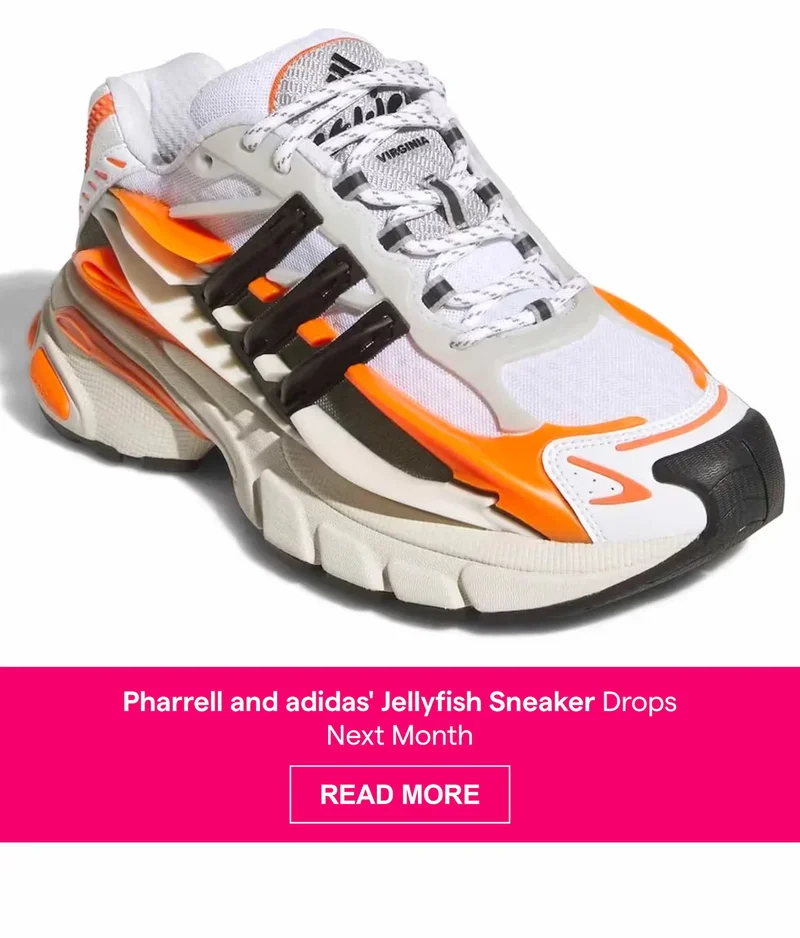 Pharrell and adidas' Jellyfish Sneaker Drops Next Month