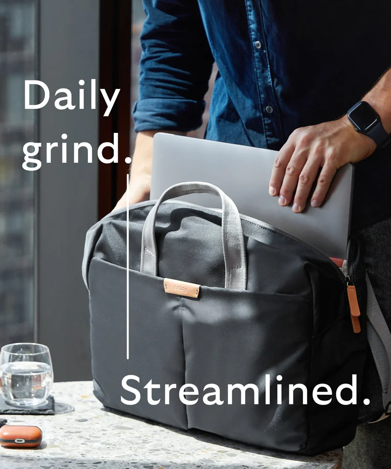 Daily grind. STREAMLINED.