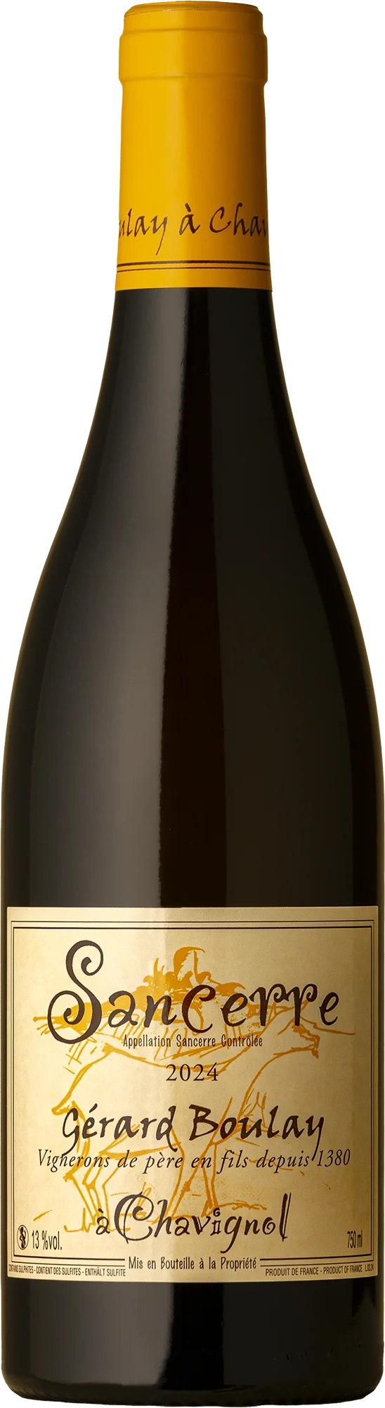 Image of Domaine Gérard Boulay <br> à Chavignol Sancerre Sauvignon Blanc 2024