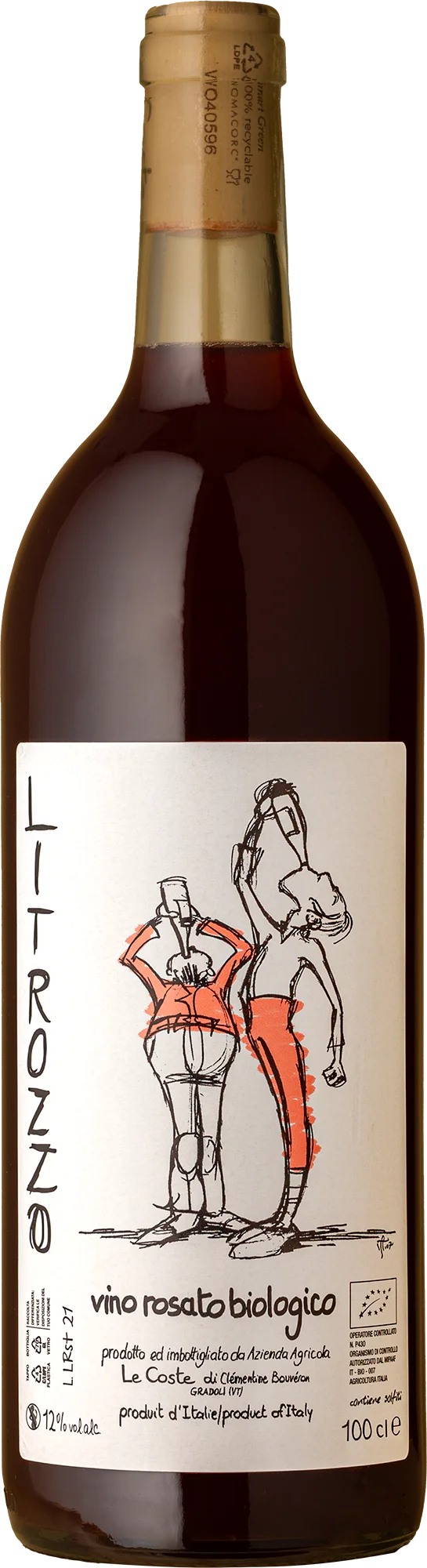 Image of Le Coste <br> Litrozzo Rosato 2024 1000mL