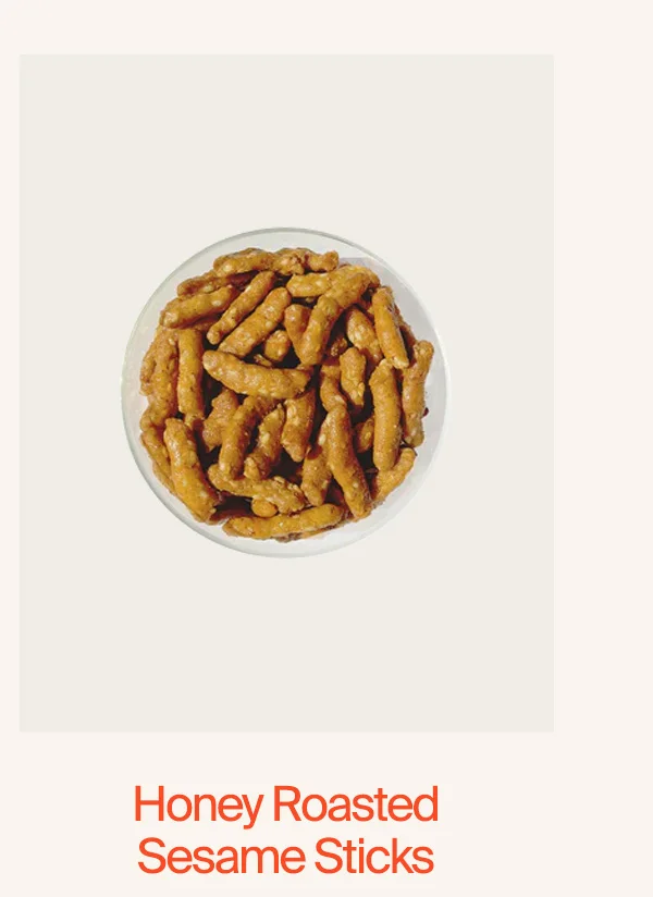 Honey Roasted Sesame Sticks