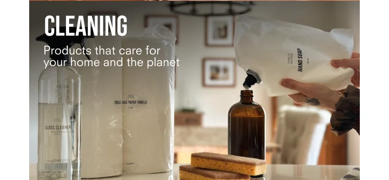 Cleaning. Products that care for your home and the planet.