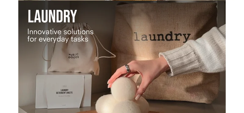 Laundry. Innovative solutions for everyday tasks.