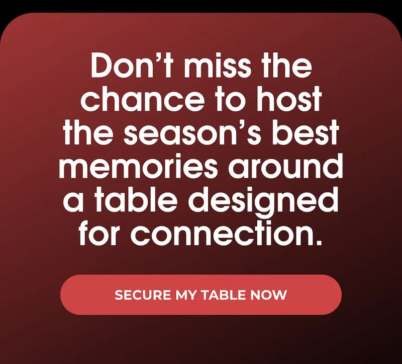 Don't miss the chance to host the seaoson's best memories