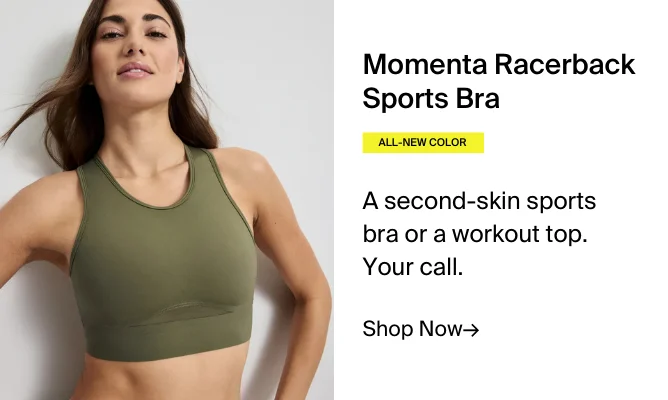 Momenta Racerback sports bra.