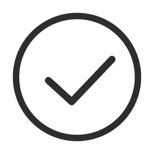 check mark icon