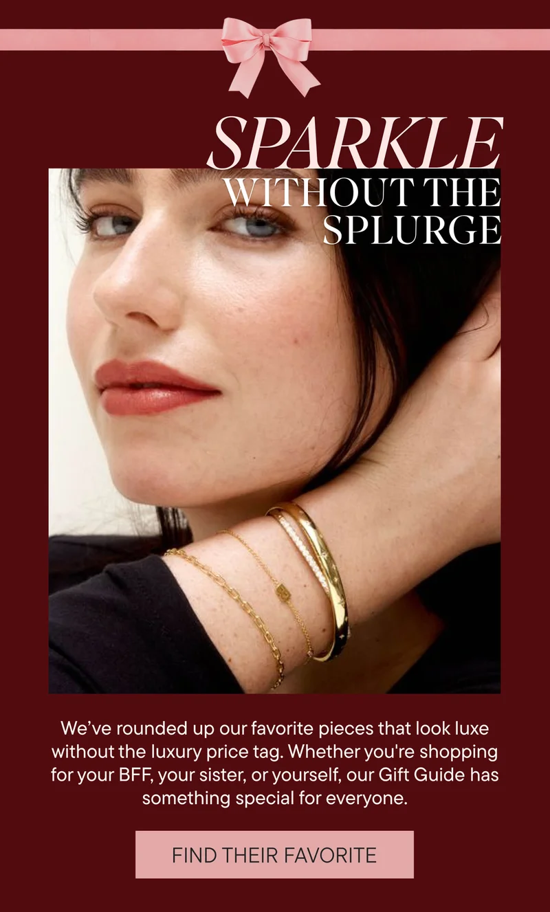 SPARKLE WITHOUT THE SPLURGE SPARKLE WITHOUT THE SPLURGE