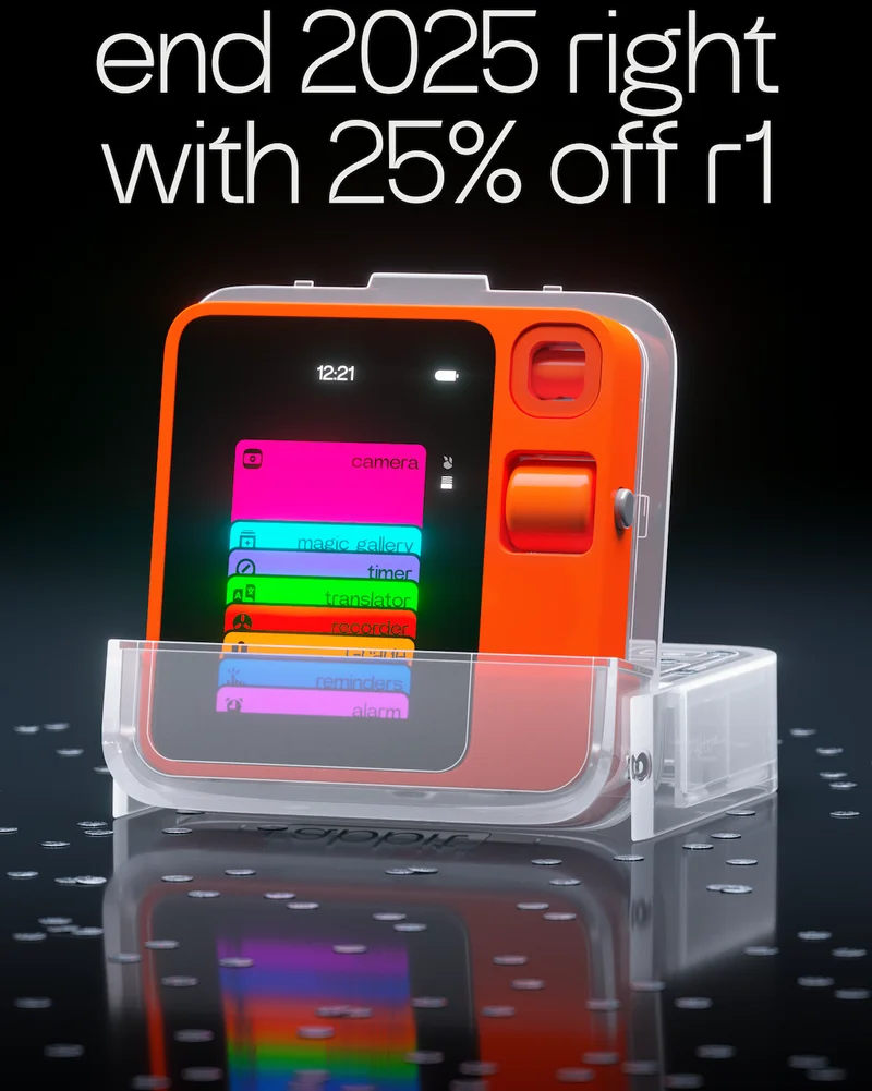 end 2025 right with 25% off r1