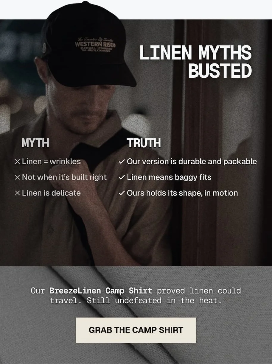 Linen Myths, Busted