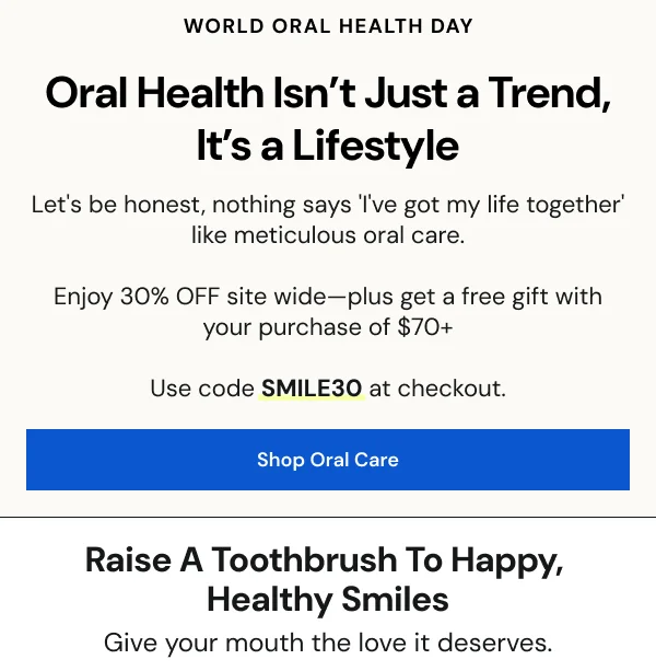 SHOP ORAL CARE