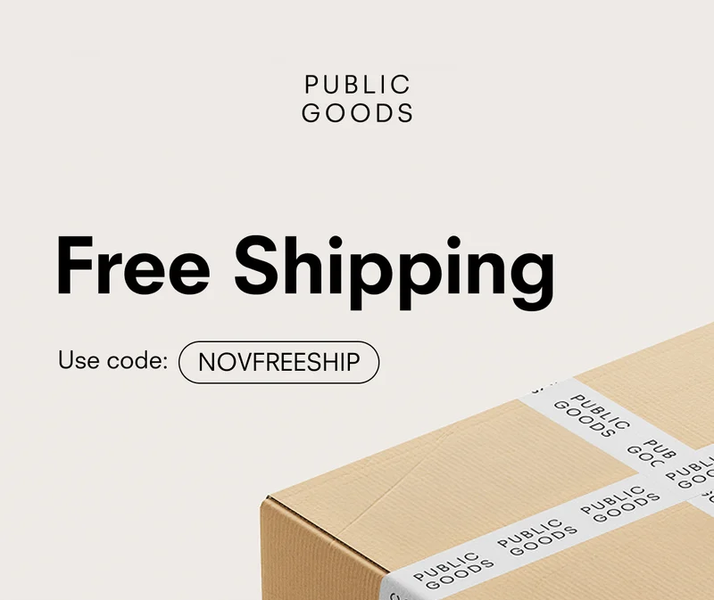 Free shipping. Use code NOVFREESHIP