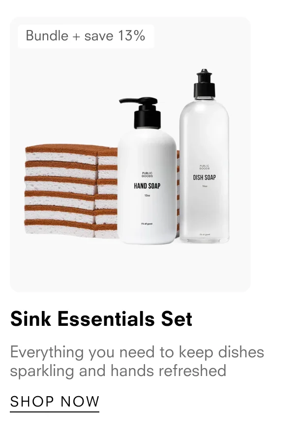 Sink Essentials Set