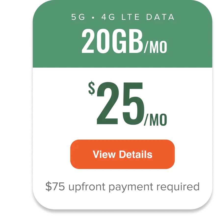 20GB/mo