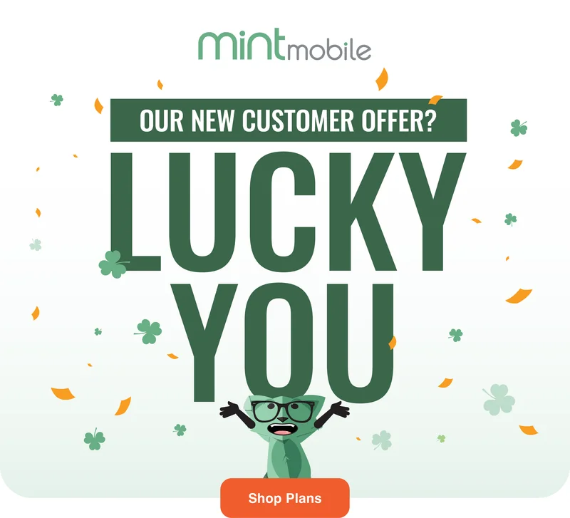 Our new customer offer? Lucky You