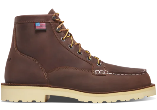 15590 - Bull Run Moc Toe - Brown - Heel - Men's Sizing