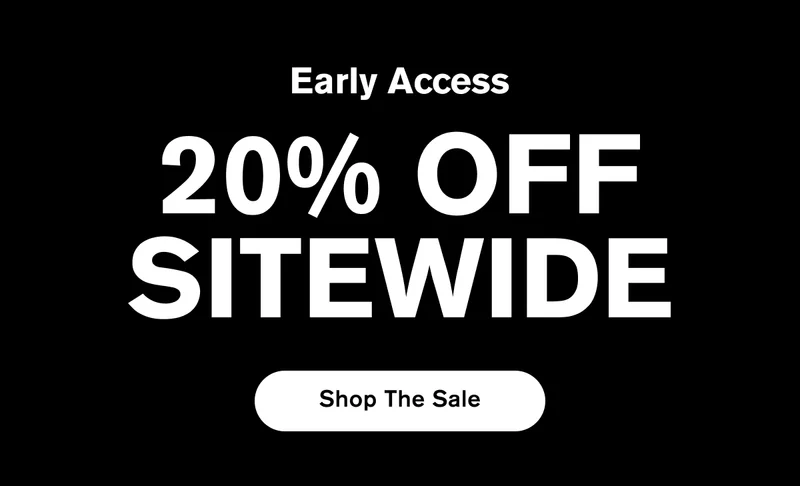 Black Friday Sale | 20% off Sitewide | Shop the Sale