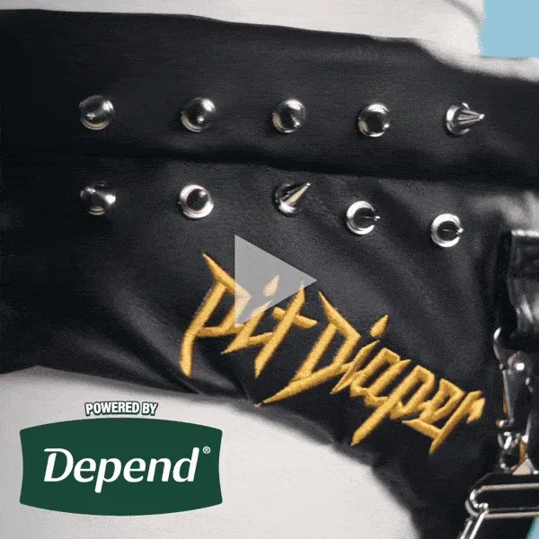 Pit Diaper - Powered by Depend