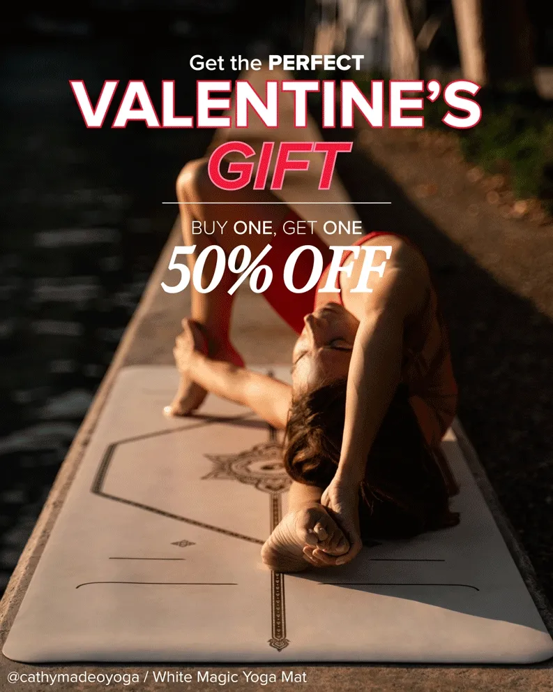 Get the perfect Valentine's gift: Buy one, get one 50% off