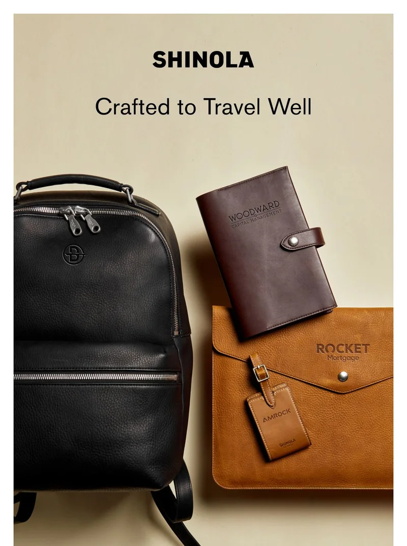 SHINOLA Crafted to Travel Well