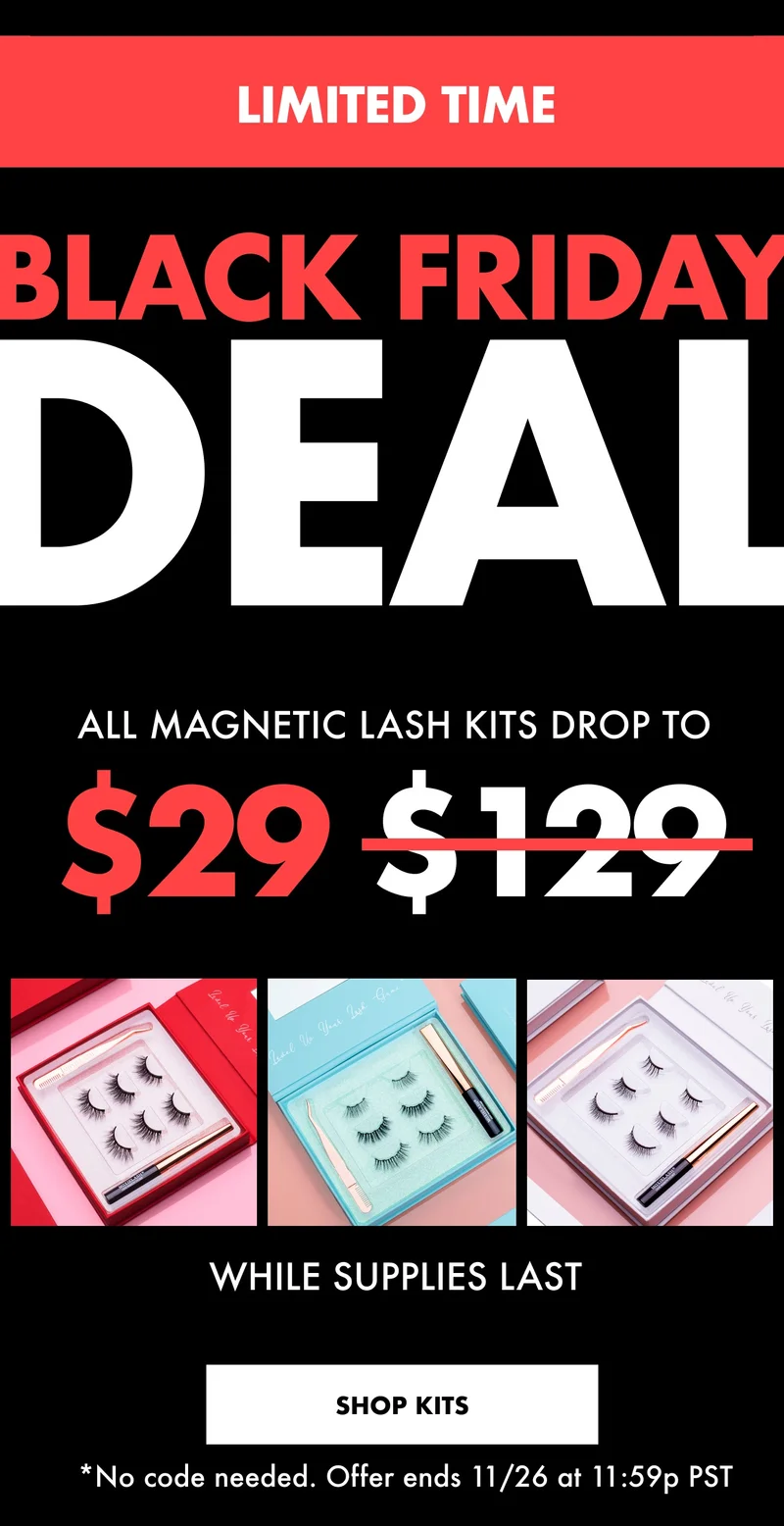 Our Black Friday Sale Starts Now!