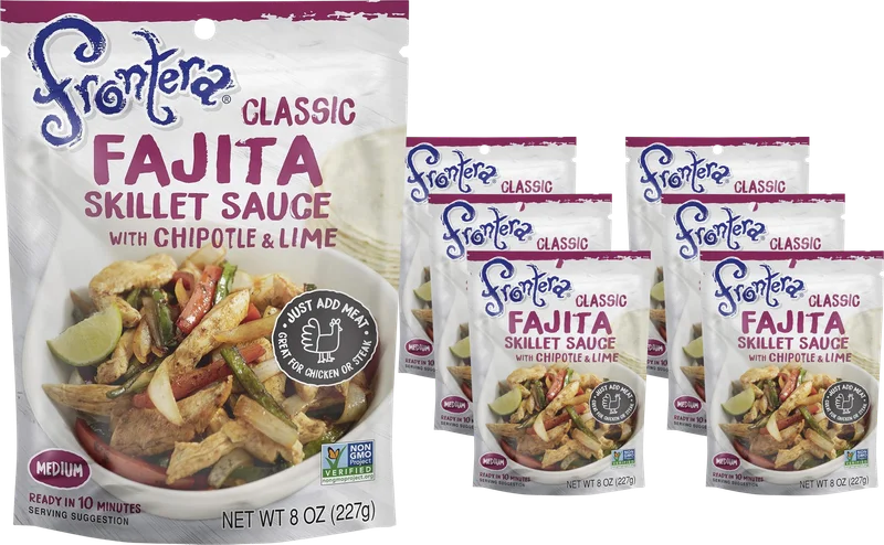 Image of Frontera Classic Fajita Skillet Sauce With Chipotle & Lime (6 Pack)