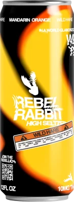 WILD HARE FLAVOR: MANDARIN ORANGE DELTA-9 SELTZER - 10MG