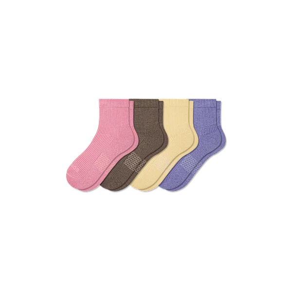 Women's Modern Rib Quarter Sock 4-Pack